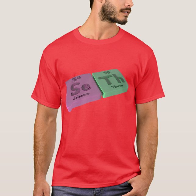name-Seth-Se-Th-Selenium-Thorium T-Shirt (Front)