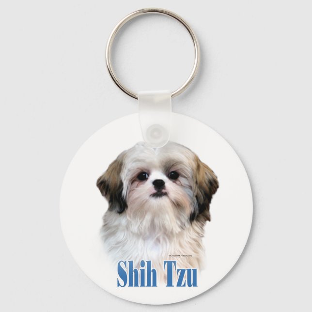 Name Shih Tzu  Keychain (Front)