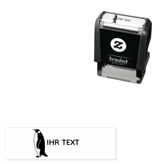 Name stamp "Penguin"  (In Situ)