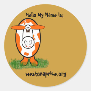 Name Stickers for Weston Price Meetings