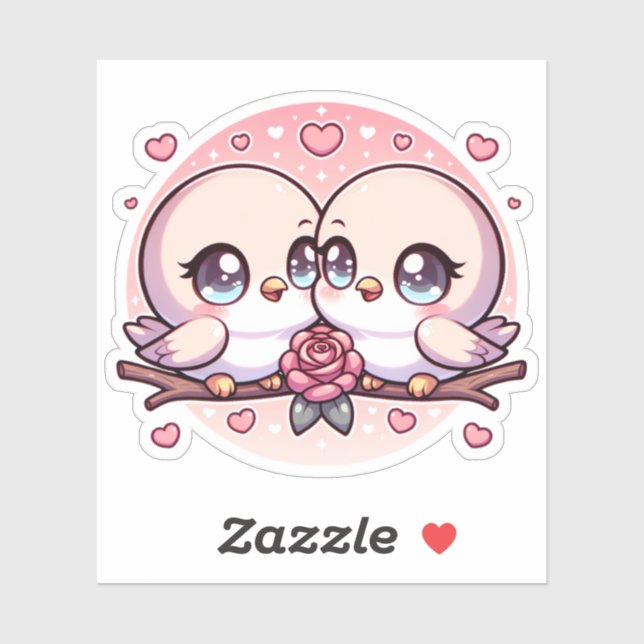 Name: Sweet Lovebirds (Sheet)