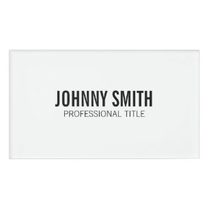 Name Tag