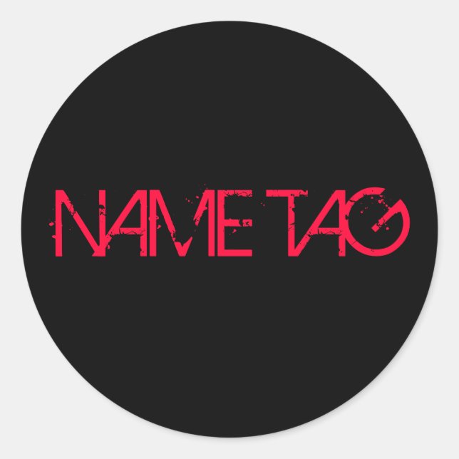 NAME TAG (Front)