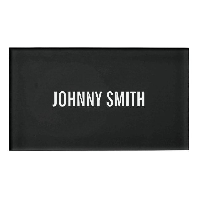 Name Tag (Front)