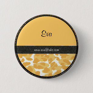 Name Tag Button: 2 Inch Round Button