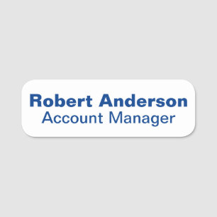 Name Tag for your Business and Profession