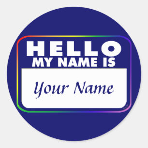 Name Tag Template