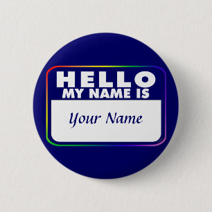 Name Tag Template 2 Inch Round Button