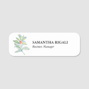 Name Tag Template Xmas