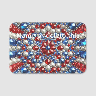 Name tag with Netherlands Colours