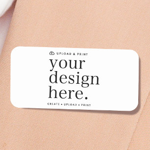 Name Tag Your Design Upload
