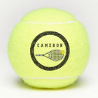 Name Tennis Racquet | Balls Monogram