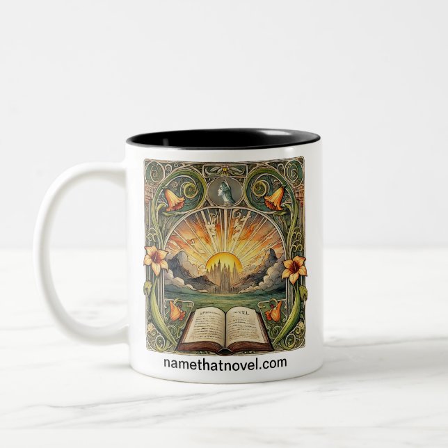 Name That Novel Cofee Mug (Left)