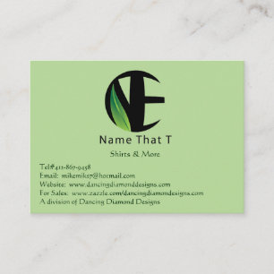 Name That T Mighty Business Cards
