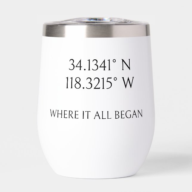  Name with GPS Coordinates and Photo Personalized (Front)