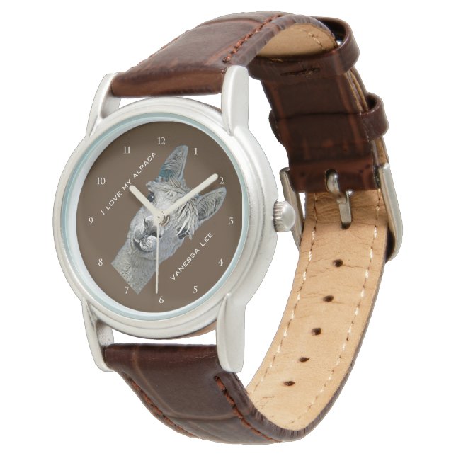 Name You and your Alpaca Watch (Angled)