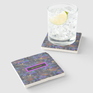 Name Your Poison Marble Stone Coaster
