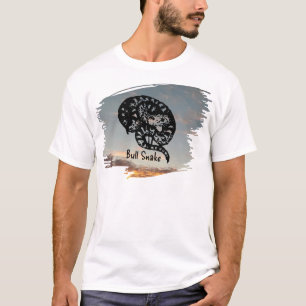 Named Bull Snake Medicine on Sunset T-Shirt