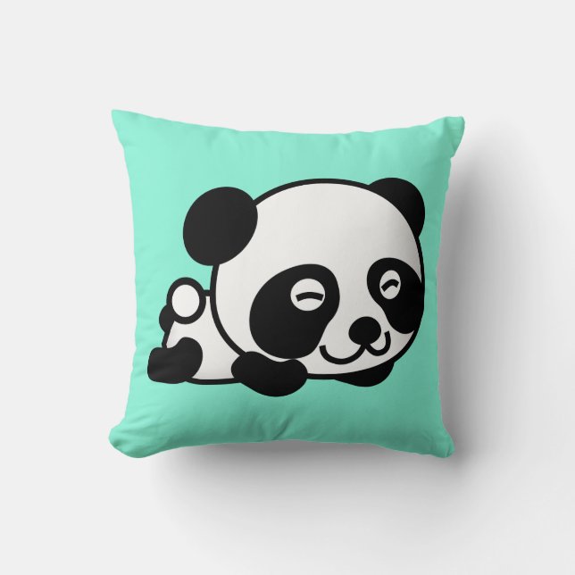 Named Panda Cushion (Front)