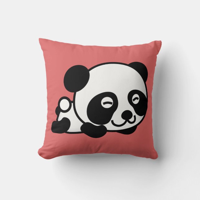 Named Panda Cushion (Front)