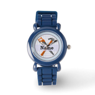 Named Personalized Tools design for boys. Watch