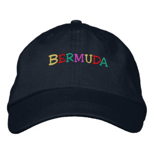Namedrop Nation_Bermuda multi-coloured Embroidered Hat