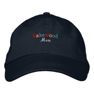 Namedrop Nation_Lakewood Mom Multi-coloured Embroidered Hat