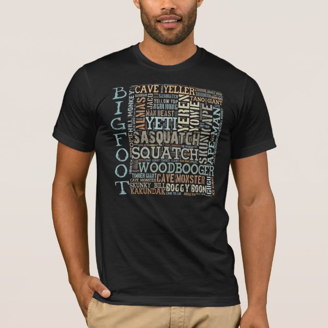 Names For Bigfoot T-Shirt (Front)