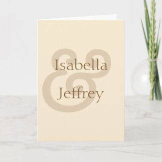 Names Invitation (Customizable)