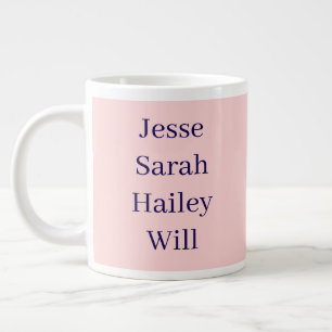 Names Large Coffee Mug