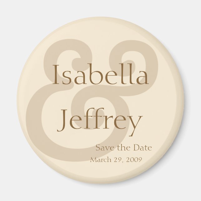 Names Magnet (Customizable) (Front)