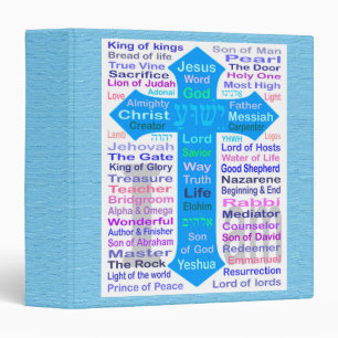 Names of God and Jesus Binder