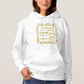 Names of Jesus Christmas Hoodie