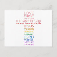 Names of Jesus Cross