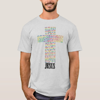 Names of Jesus Cross T-Shirt