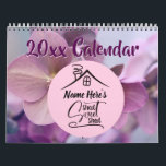 Name's Shed Sweet Shed, She Shed 20xx Pink         Calendar<br><div class="desc">Change the Name on this Great She Shed Design - The Name Will Change on ALL the PAGES as you change on the first one - - See my store for more great She Shed Gift Ideas.</div>