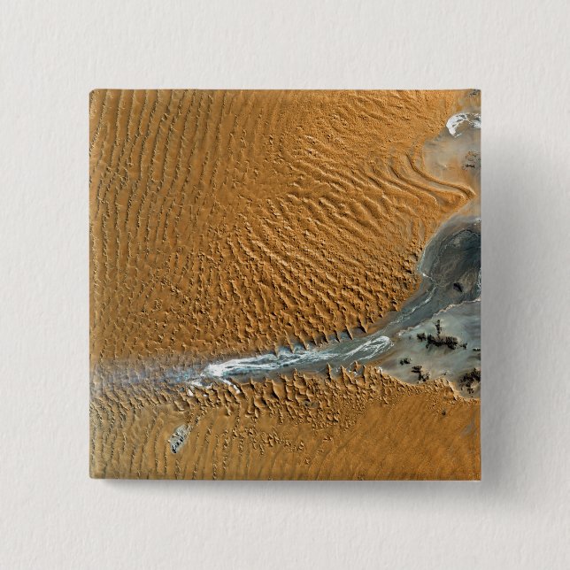 Namib Desert, Namibia 2 Inch Square Button (Front)