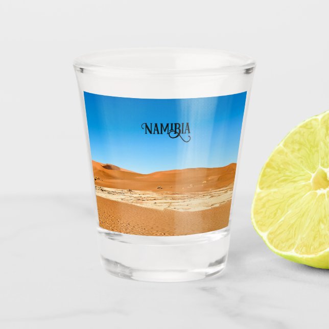 Namib Desert Shot Glass (Front)