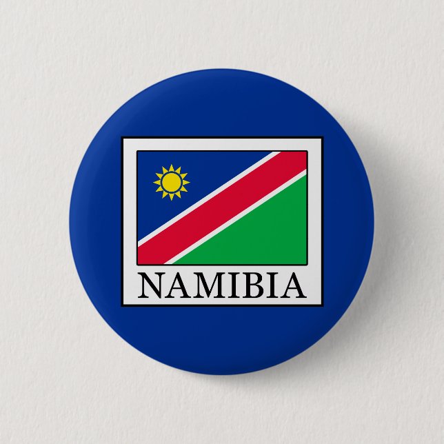 Namibia 2 Inch Round Button (Front)