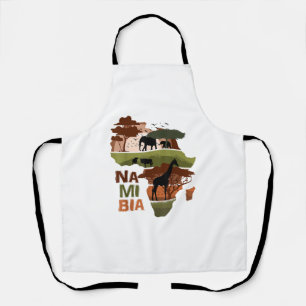 Namibia Africa Sunset Continent Nature Wild Life  Apron