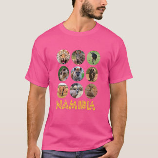 Namibia African Animals Wildlife And Nature T-Shirt