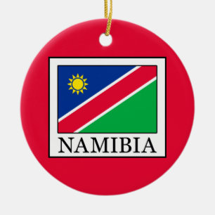 Namibia Ceramic Ornament