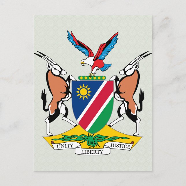 Namibia Coat of Arms detail Postcard (Front)