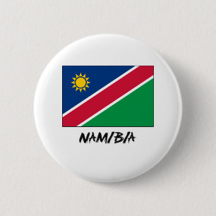 Namibia Flag 2 Inch Round Button