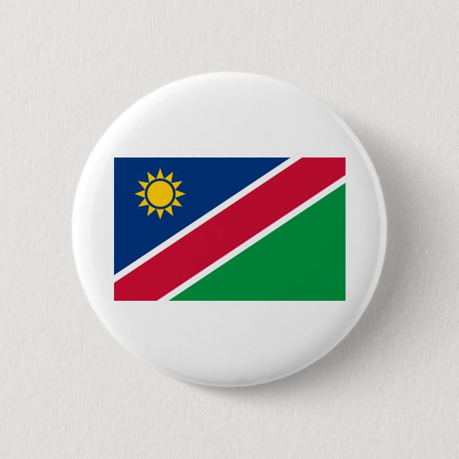 Namibia Flag 2 Inch Round Button (Front)