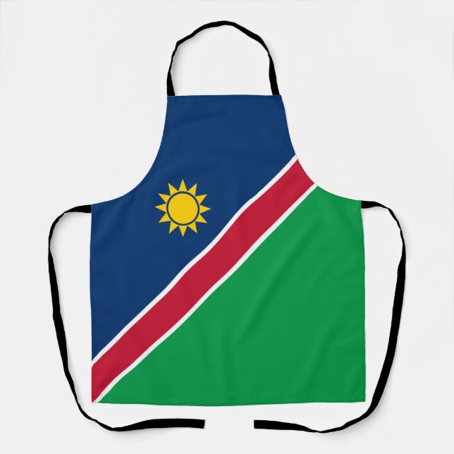 Namibia Flag Apron (Front)