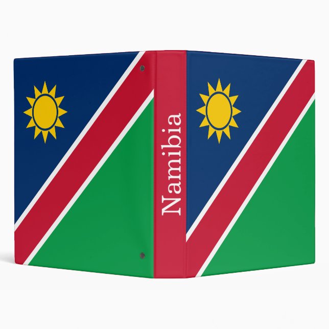 Namibia Flag Binder (Background)