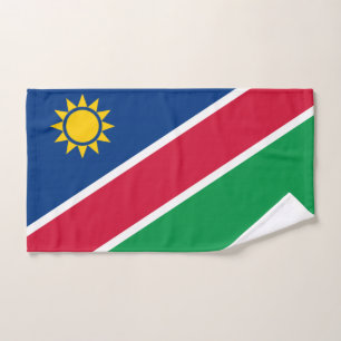 Namibia Flag Hand Towel