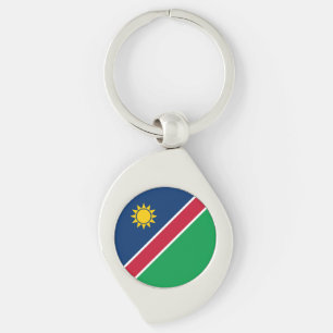 Namibia Flag Keychain
