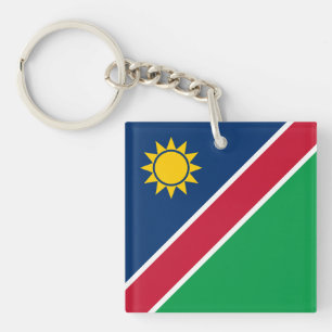 Namibia Flag Keychain